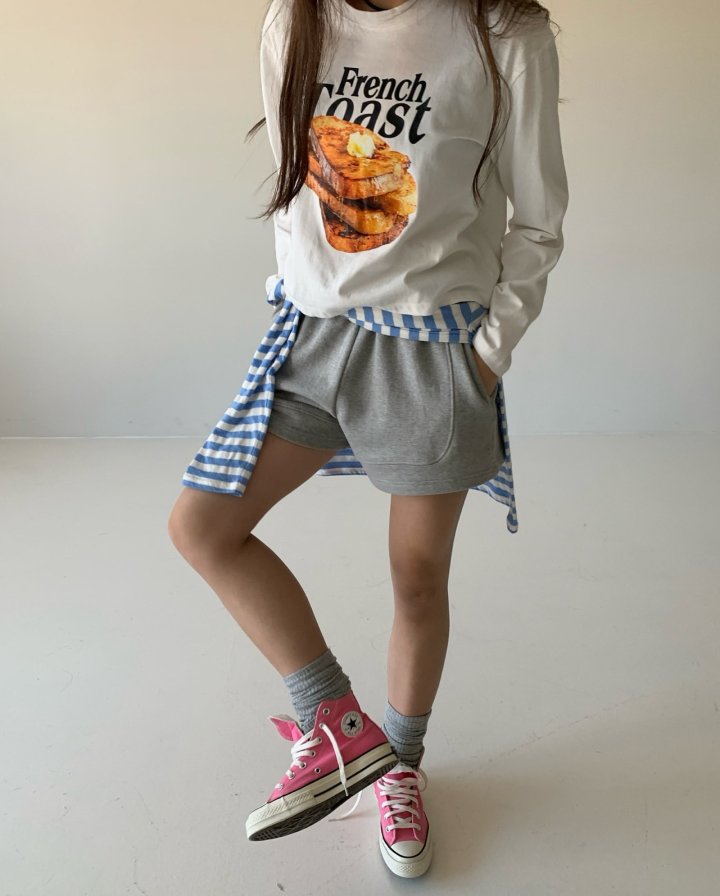 Via - Korean Women Fashion - #momslook - Toast Tee - 3