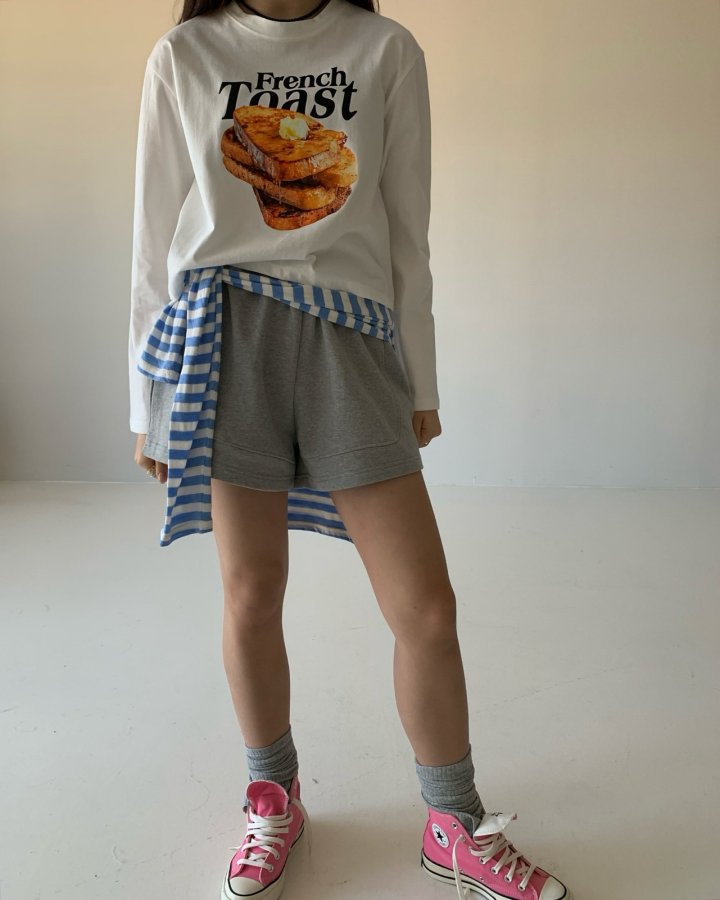 Via - Korean Women Fashion - #momslook - Toast Tee - 5