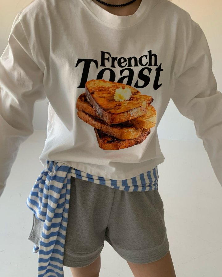 Via - Korean Women Fashion - #momslook - Toast Tee - 9