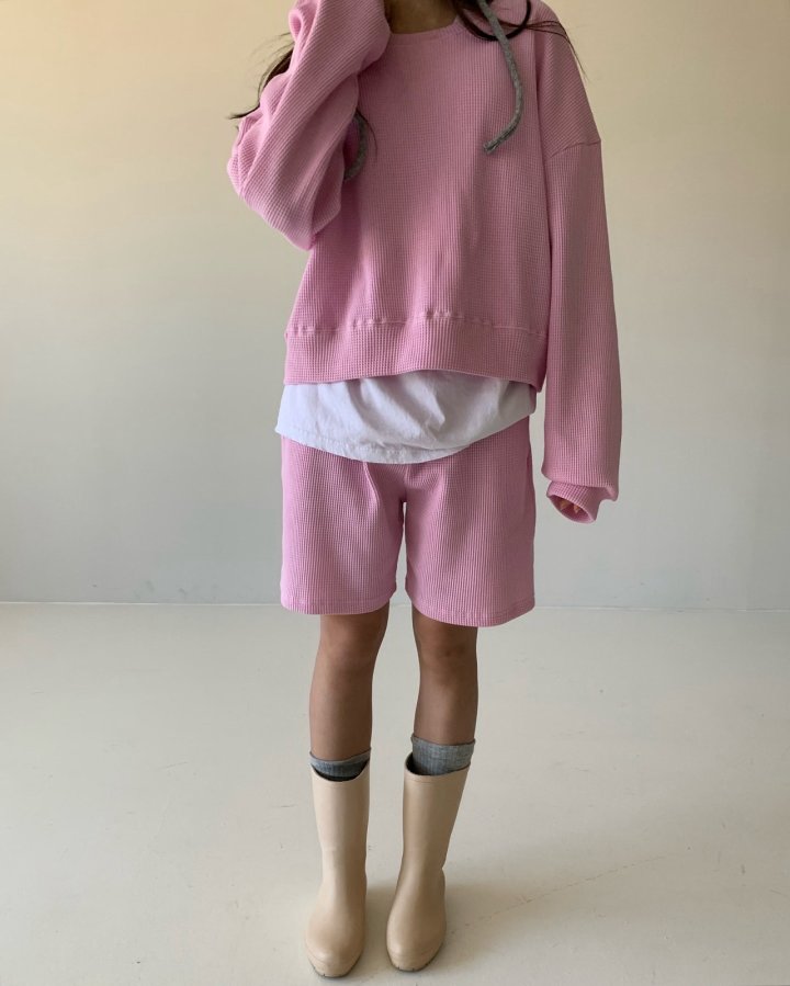 Via - Korean Women Fashion - #momslook - Waffe Short Set