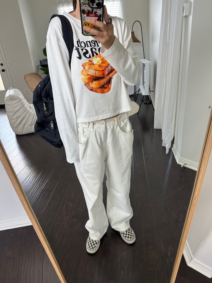 Via - Korean Women Fashion - #momslook - Toast Tee - 9