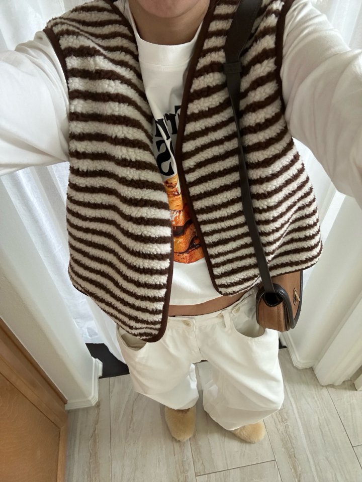 Via - Korean Women Fashion - #momslook - Danse Vest - 6