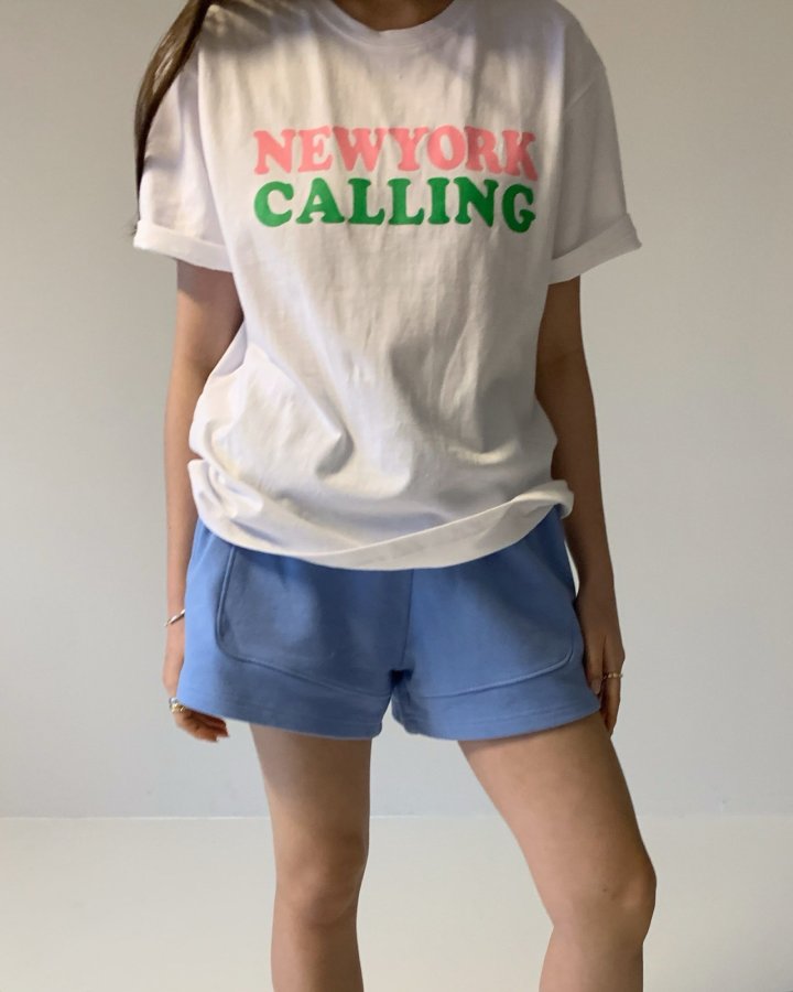 Via - Korean Women Fashion - #momslook - New York Calling Tee - 5
