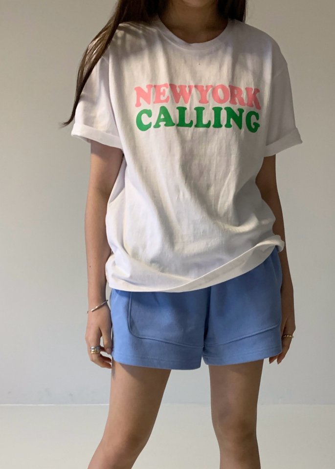 Via - Korean Women Fashion - #momslook - New York Calling Tee - 7