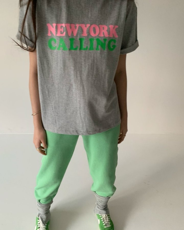 Via - Korean Women Fashion - #womensfashion - New York Calling Tee - 4