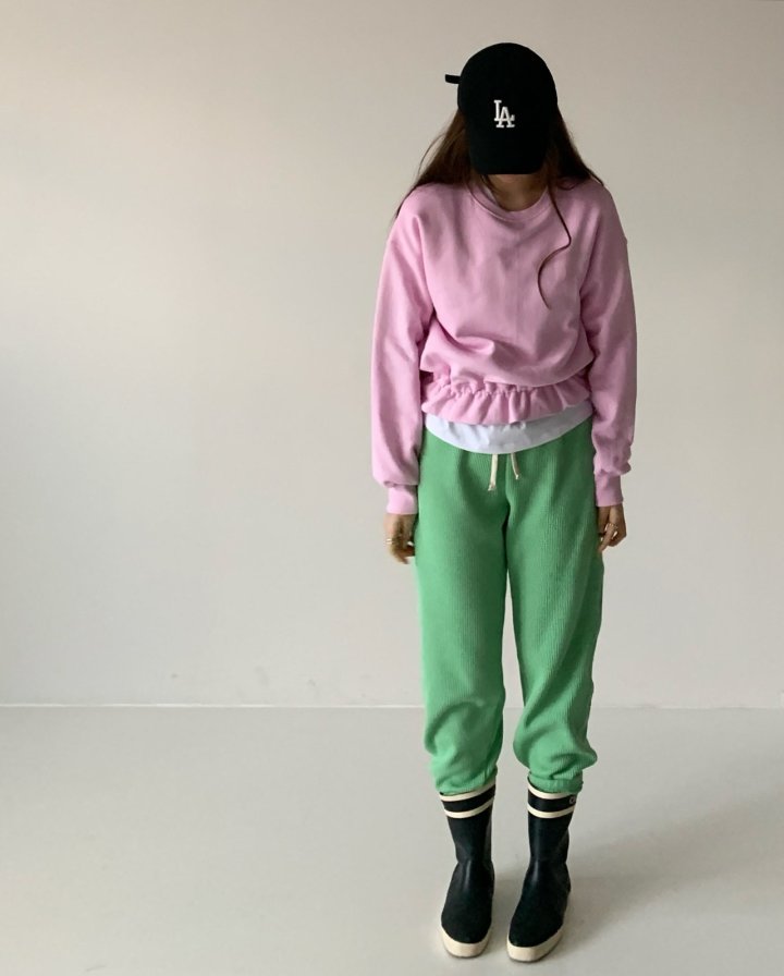 Via - Korean Women Fashion - #womensfashion - Banding Sweatshirts - 4