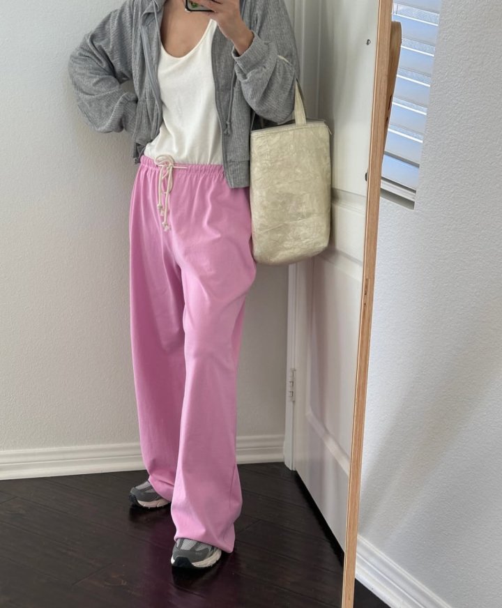 Via - Korean Women Fashion - #momslook - Straight Pants