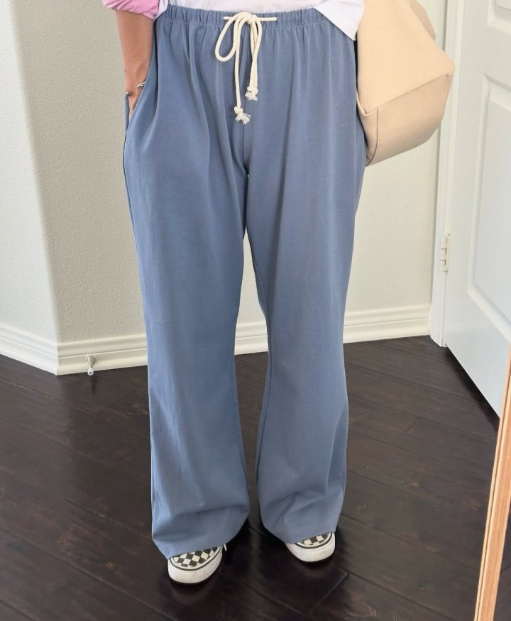 Via - Korean Women Fashion - #momslook - Straight Pants - 2