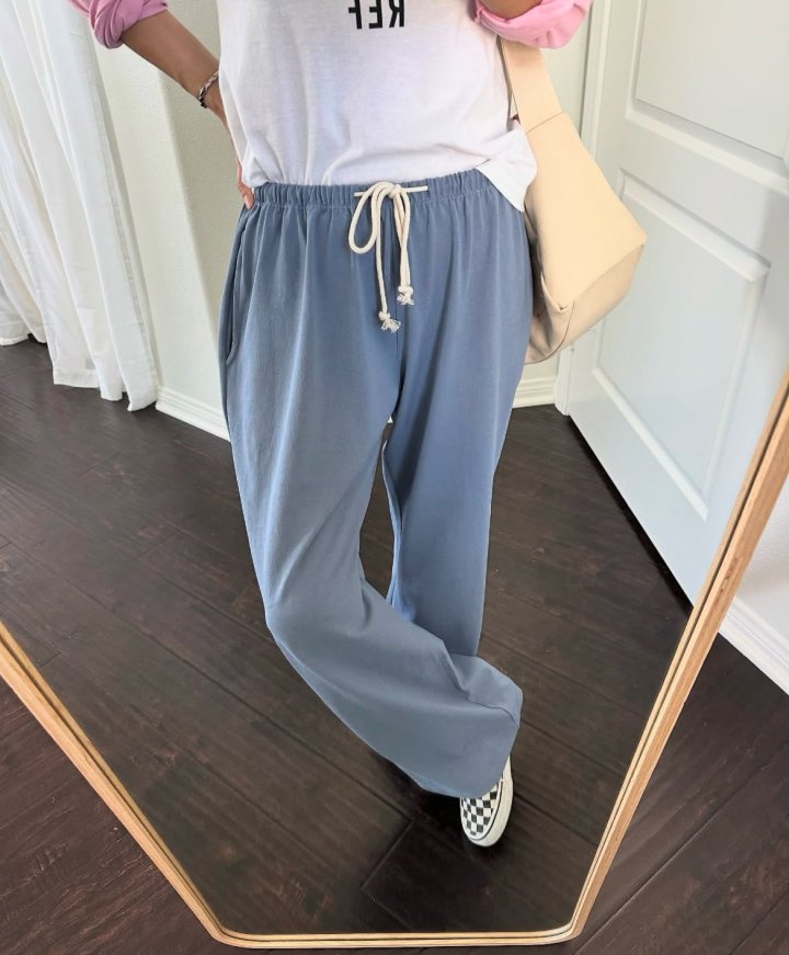 Via - Korean Women Fashion - #womensfashion - Straight Pants - 4