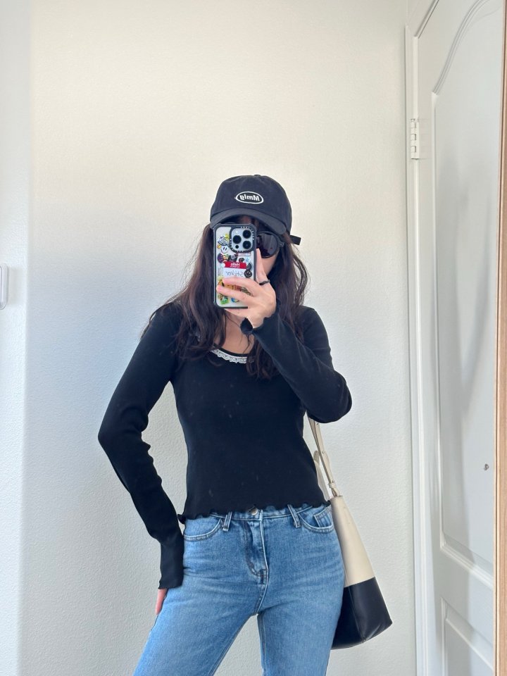 Via - Korean Women Fashion - #restrostyle - Motive Tee - 8