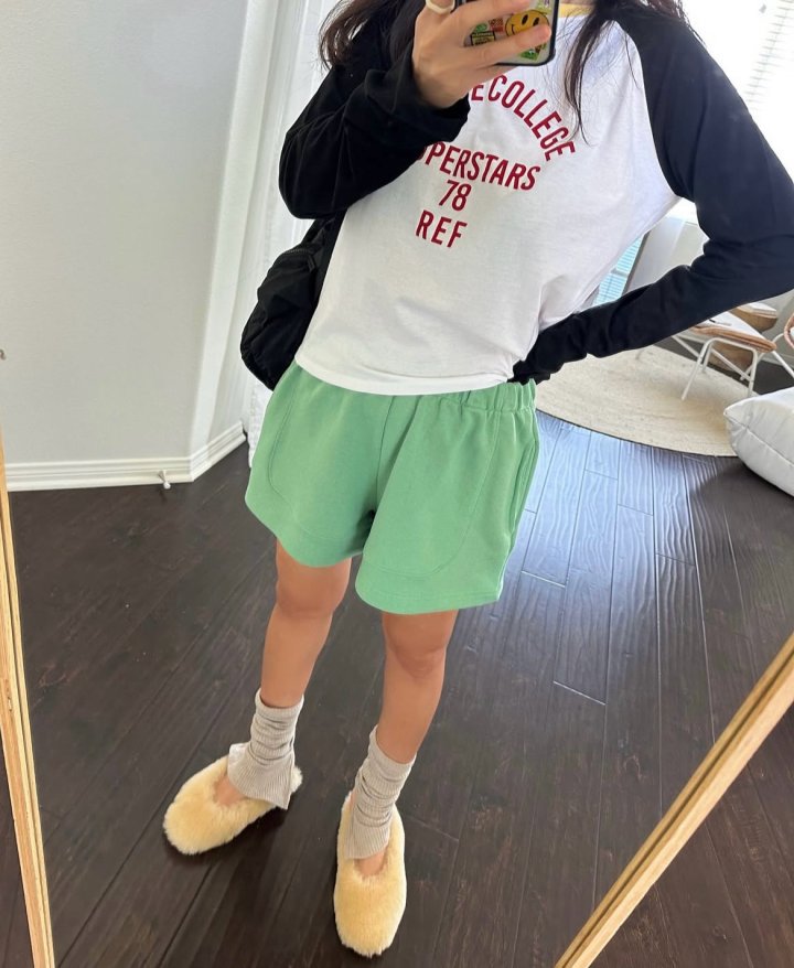 Via - Korean Women Fashion - #restrostyle - College Colored Tee - 3