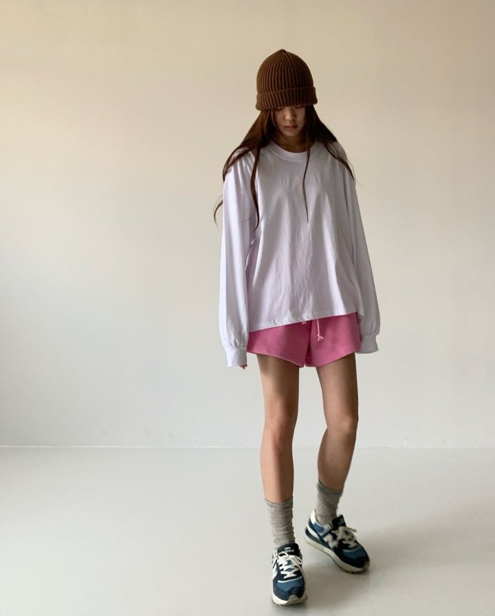 Via - Korean Women Fashion - #shopsmall - Color Line Short Pants - 8