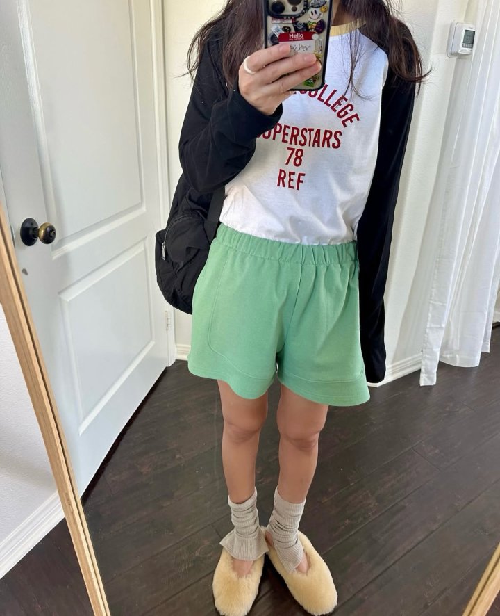 Via - Korean Women Fashion - #shopsmall - College Colored Tee - 5