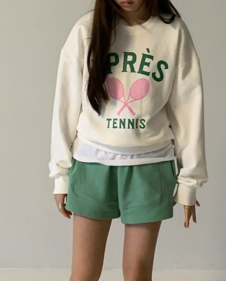 Via - Korean Women Fashion - #shopsmall - Tennis Sweatshirts - 3