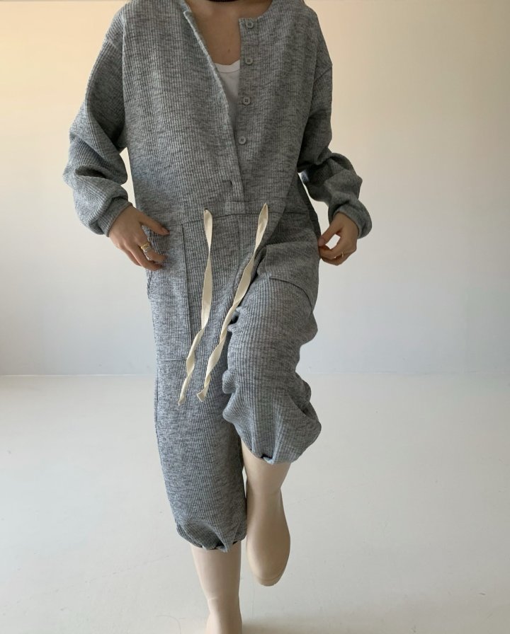Via - Korean Women Fashion - #shopsmall - Intro Jumpsuit - 5