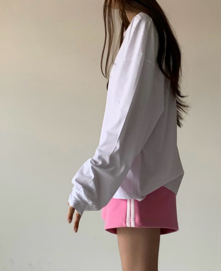 Via - Korean Women Fashion - #thatsdarling - Color Line Short Pants - 9