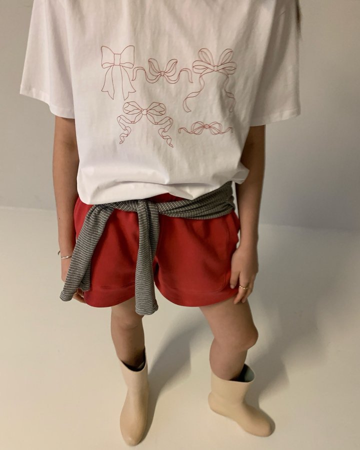 Via - Korean Women Fashion - #thatsdarling - New Ribbon Tee - 6