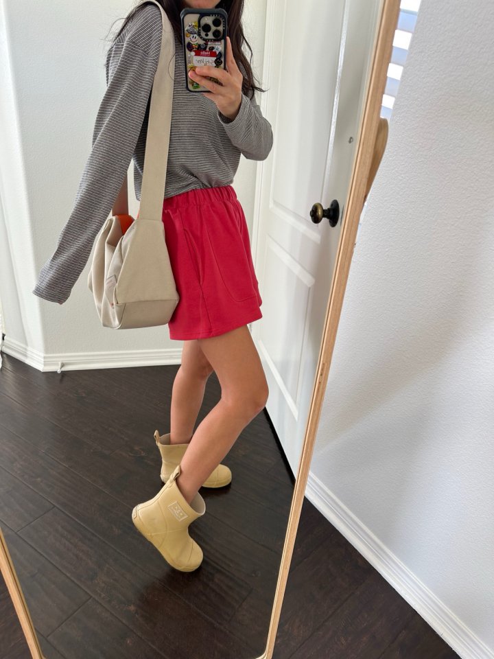 Via - Korean Women Fashion - #thatsdarling - Hip Stripe Tee - 3