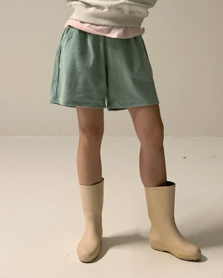Via - Korean Women Fashion - #womensfashion - Corduroy Half Pants - 6