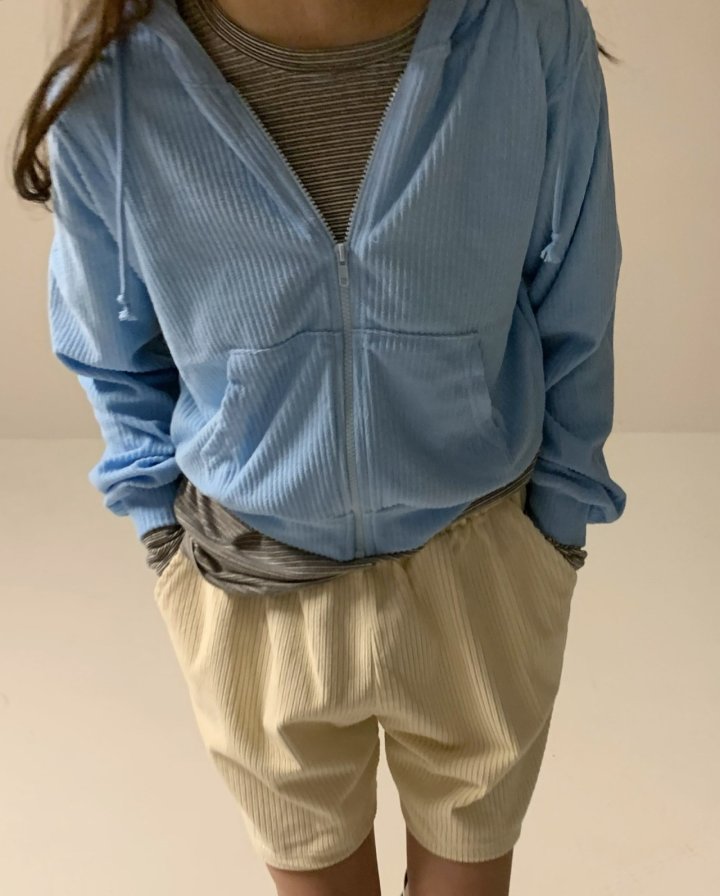 Via - Korean Women Fashion - #womensfashion - Corduroy Half Pants - 5