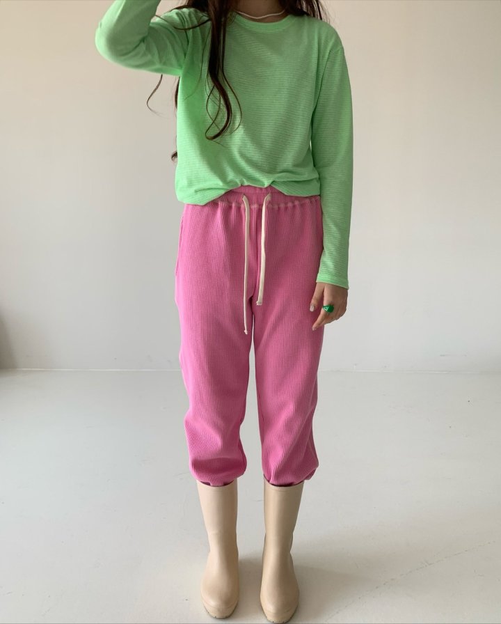 Via - Korean Women Fashion - #womensfashion - Hip Stripe Tee - 3