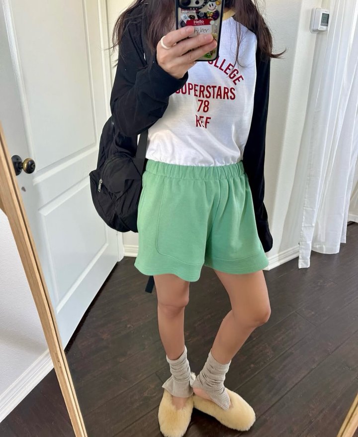Via - Korean Women Fashion - #womensfashion - College Colored Tee - 9