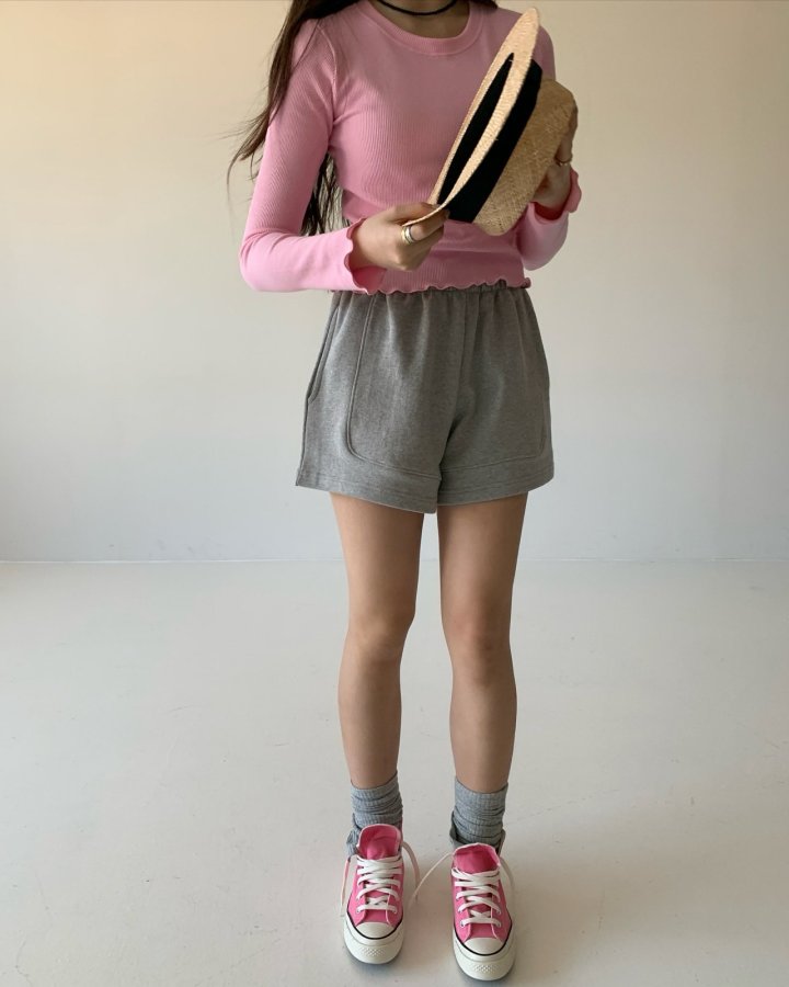 Via - Korean Women Fashion - #womensfashion - Waffle Tee - 2