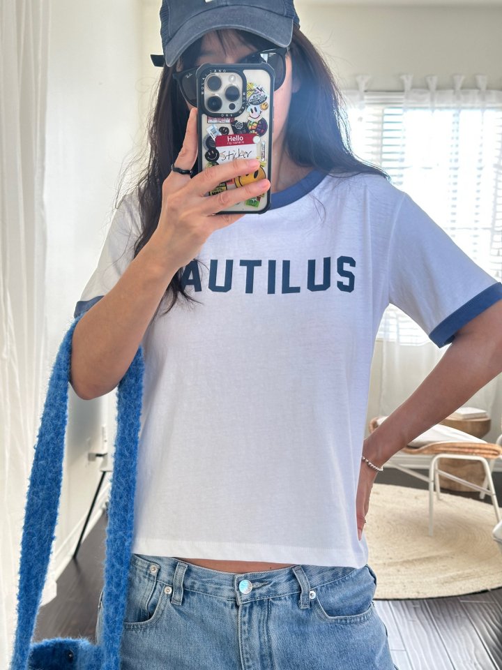 Via - Korean Women Fashion - #momslook - Note Tee - 4
