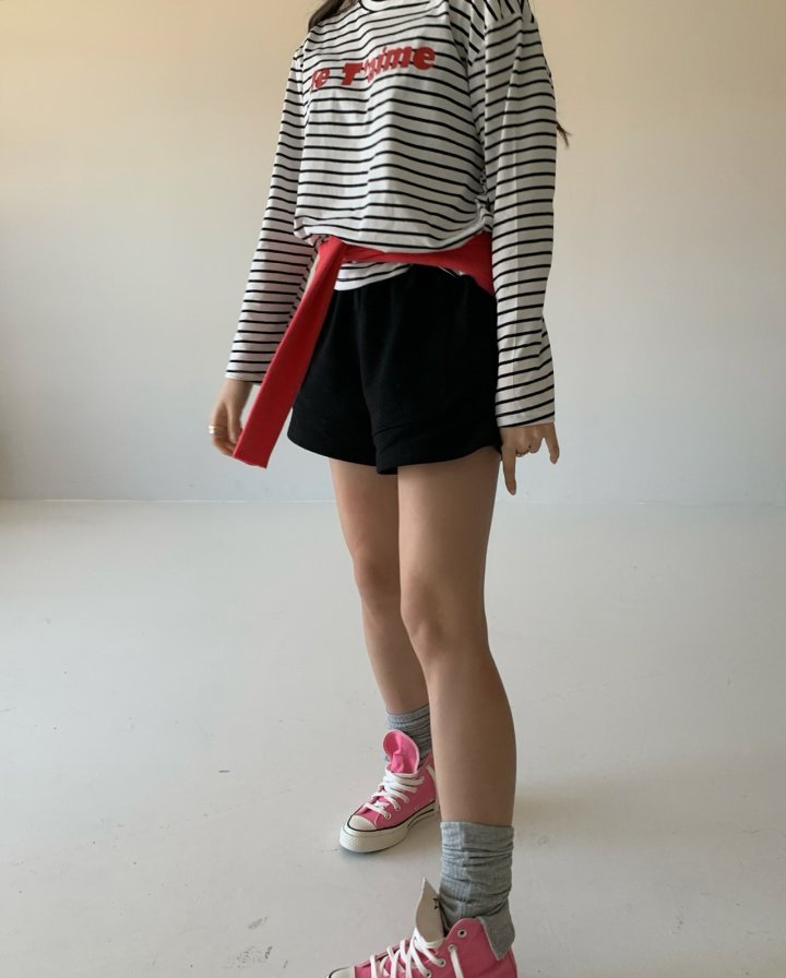 Via - Korean Women Fashion - #momslook - Slit Short Pants - 4