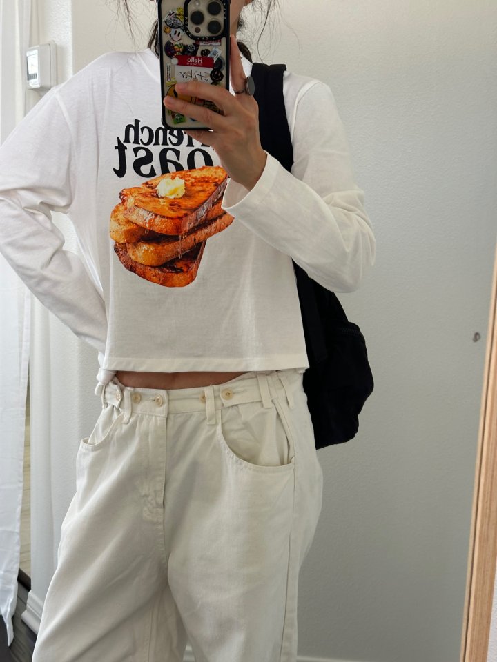 Via - Korean Women Fashion - #womensfashion - Toast Tee - 10