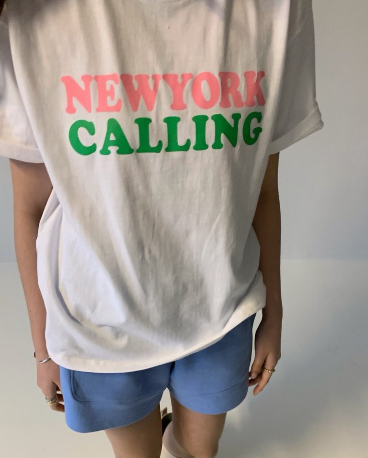 Via - Korean Women Fashion - #womensfashion - New York Calling Tee - 6