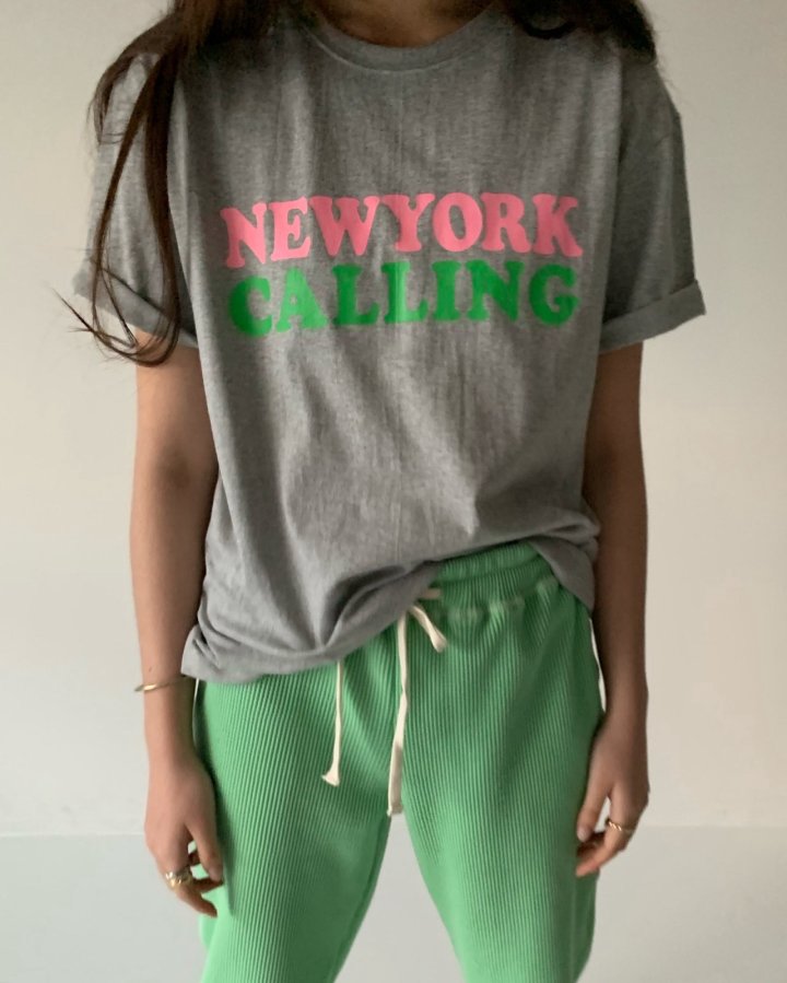 Via - Korean Women Fashion - #womensfashion - New York Calling Tee - 3