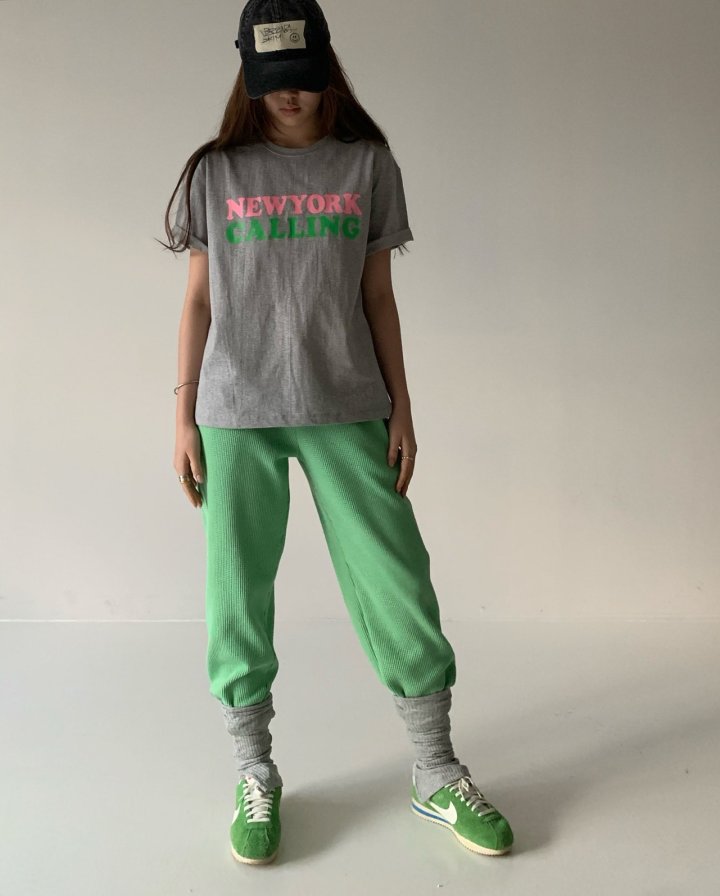 Via - Korean Women Fashion - #womensfashion - New York Calling Tee - 5