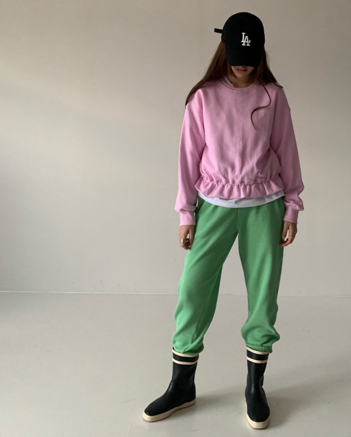 Via - Korean Women Fashion - #womensfashion - Banding Sweatshirts - 3