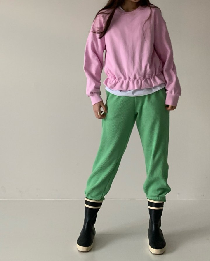 Via - Korean Women Fashion - #womensfashion - Banding Sweatshirts - 5