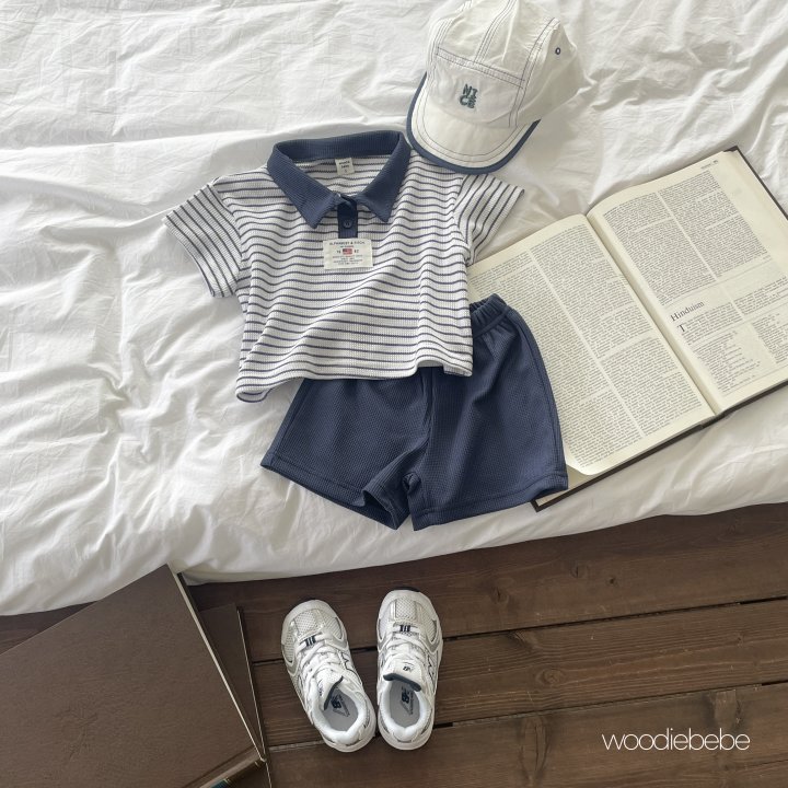 Woodie - Korean Baby Fashion - #babyboutique - Oxford Set - 11