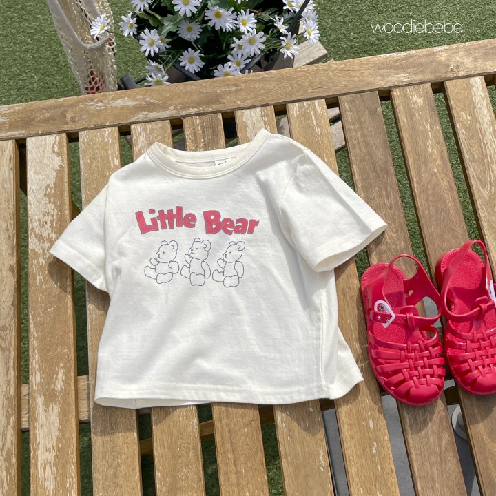 Woodie - Korean Baby Fashion - #babyboutiqueclothing - Little Bear Tee - 11