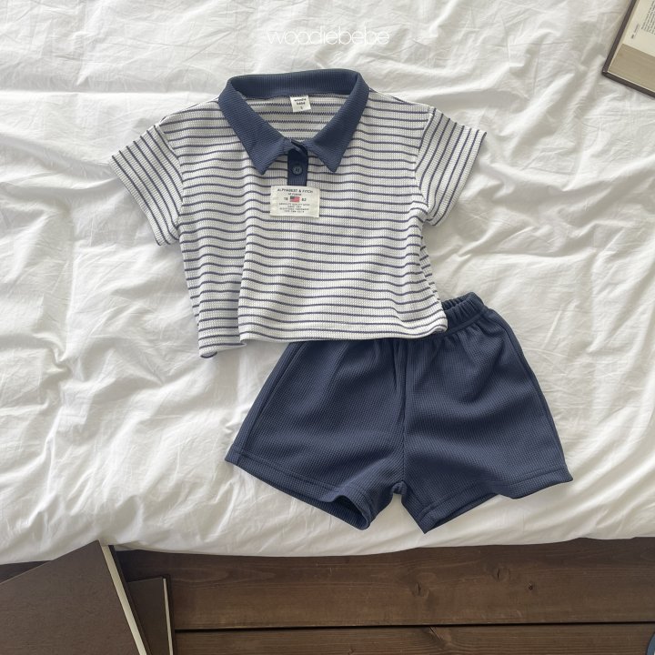Woodie - Korean Baby Fashion - #babyboutiqueclothing - Oxford Set - 12