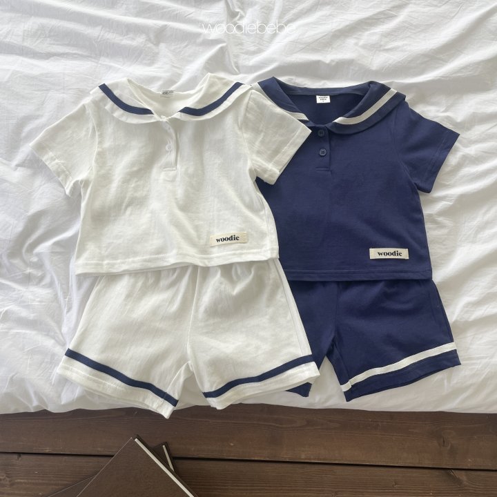 Woodie - Korean Baby Fashion - #babyboutiqueclothing - Sailor Set - 9