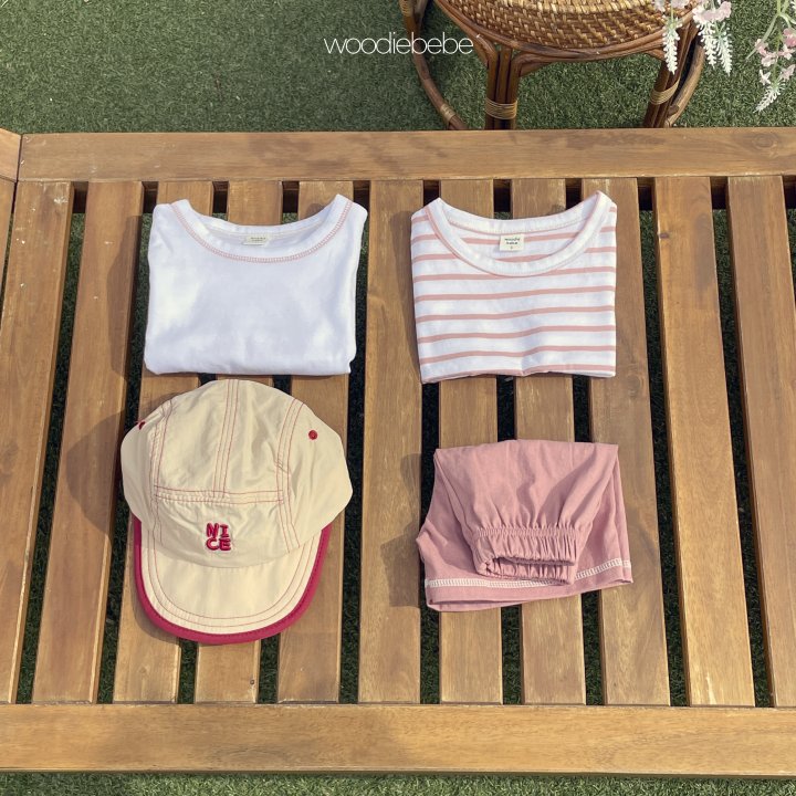Woodie - Korean Baby Fashion - #babyboutiqueclothing - Stripe Three Set - 8