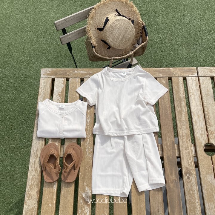 Woodie - Korean Baby Fashion - #babyboutiqueclothing - Soft Cardigan Set - 7