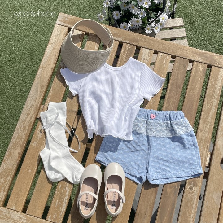 Woodie - Korean Baby Fashion - #babyboutiqueclothing - Heart Denim Pants - 4
