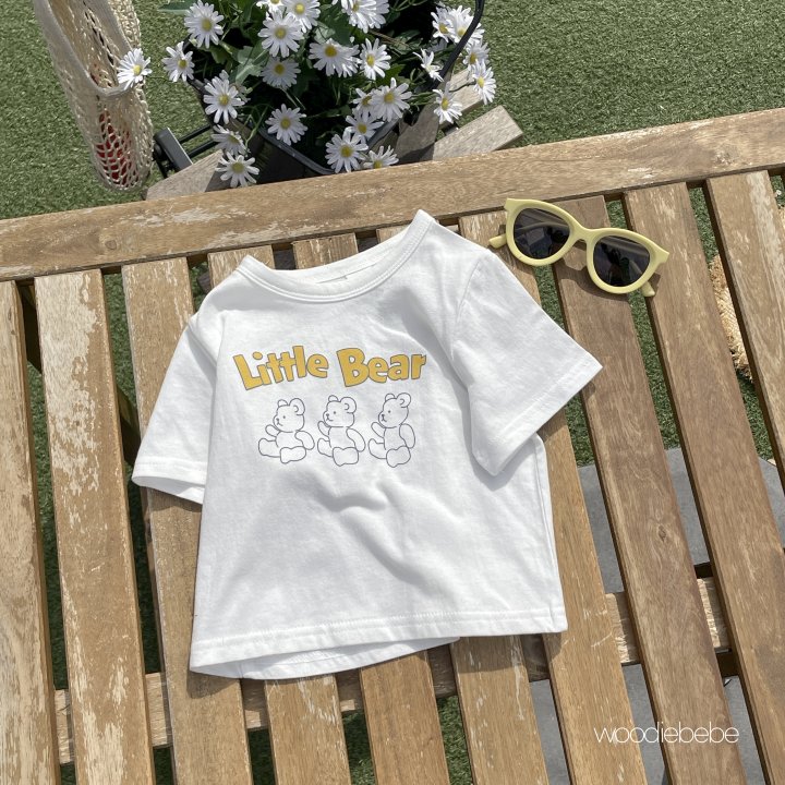 Woodie - Korean Baby Fashion - #babyclothing - Little Bear Tee - 12
