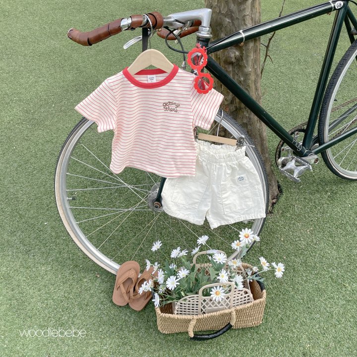 Woodie - Korean Baby Fashion - #babyfashion - Mallon Half Pants - 7