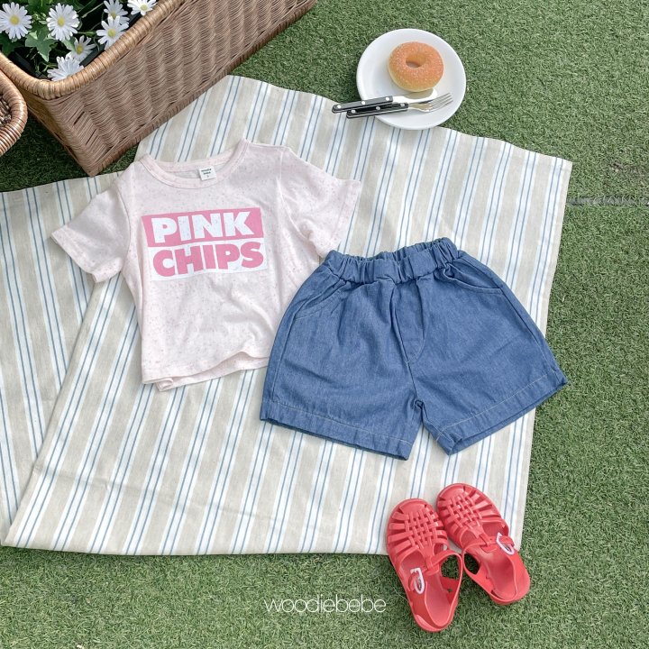 Woodie - Korean Baby Fashion - #babyclothing - Border Denim Pants - 4