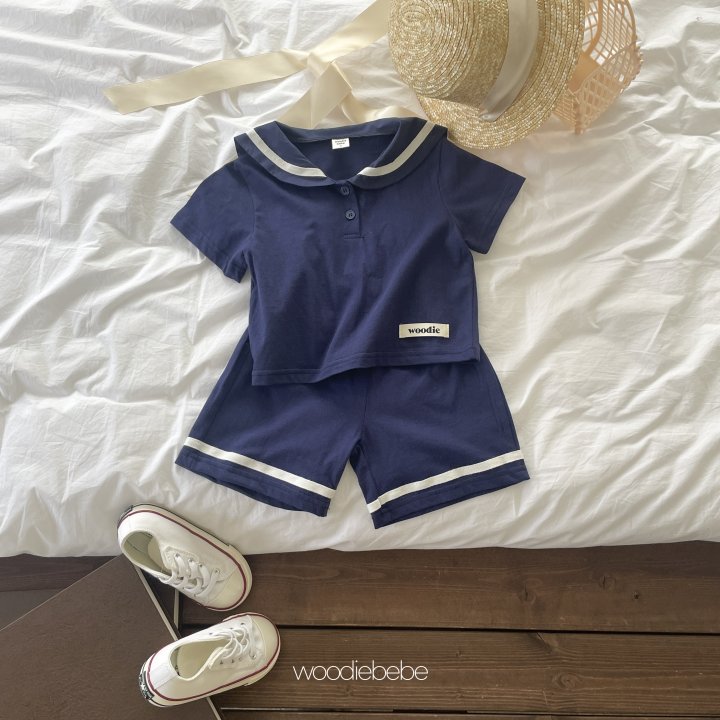 Woodie - Korean Baby Fashion - #babyfever - Sailor Set - 12