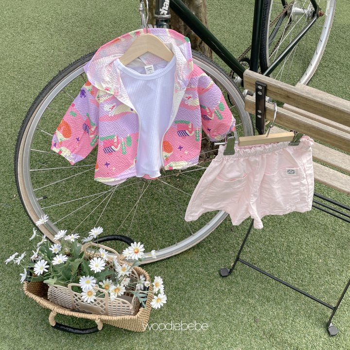 Woodie - Korean Baby Fashion - #babygirlfashion - Mallon Half Pants - 9