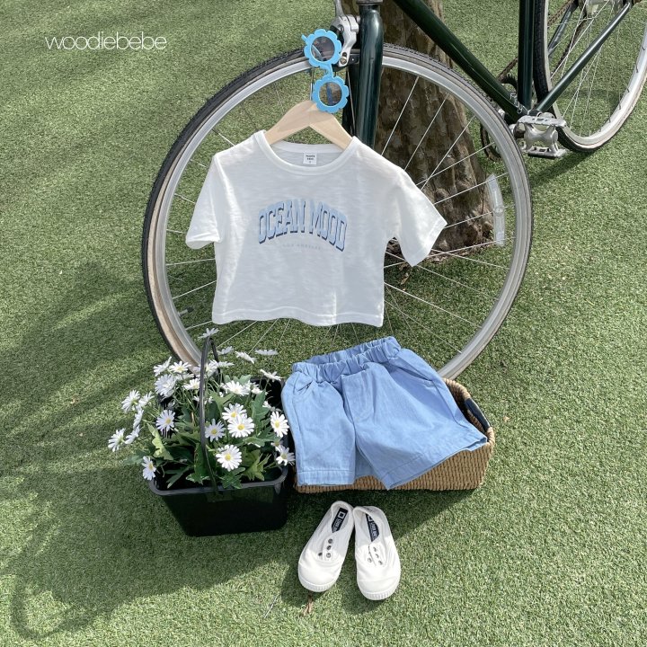 Woodie - Korean Baby Fashion - #babyoninstagram - Border Denim Pants - 8