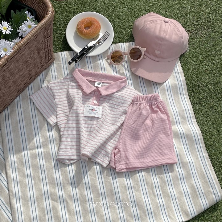 Woodie - Korean Baby Fashion - #babyoninstagram - Oxford Set - 3