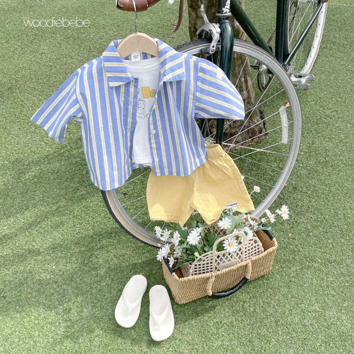 Woodie - Korean Baby Fashion - #babyoninstagram - Ferry Shirt - 10